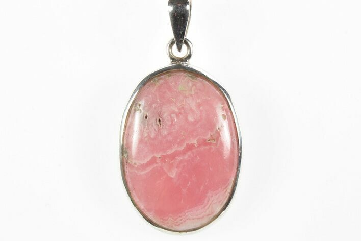 Rhodochrosite Pendant (Necklace) - Sterling Silver #243957